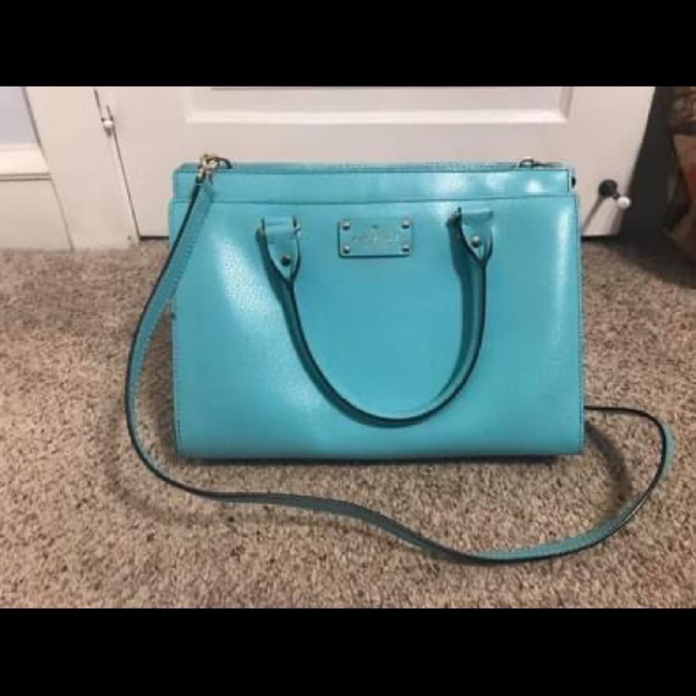 Turquoise Kate Spade Bag